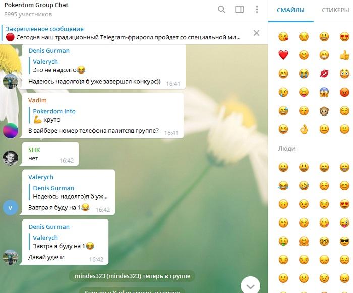 Чат Телеграмм